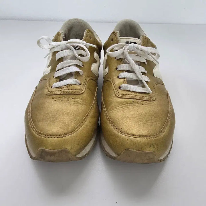 [BUNJANG] New Balance Comp 100 Gold Sneakers (Size 265) / [265]뉴발란스 컴프 100 골드 스니커즈