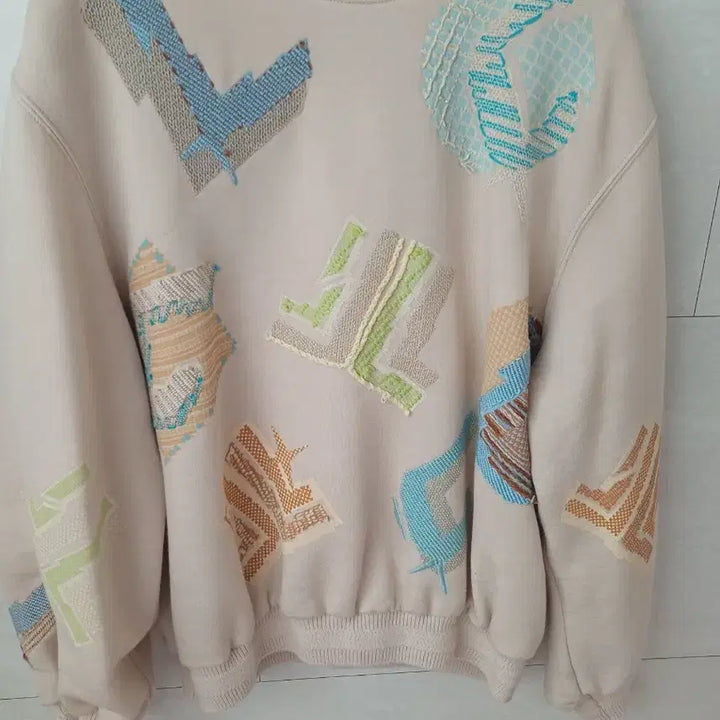 [BUNJANG] LANVIN COLLECTION Embroidered Long Sleeve Top / 랑방 컬렉션 자수 상의