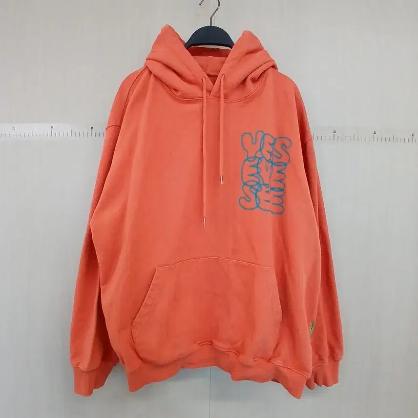 [BUNJANG] YESSEESEE Orange Hoodie / 예스아이씨 오렌지색 후드티