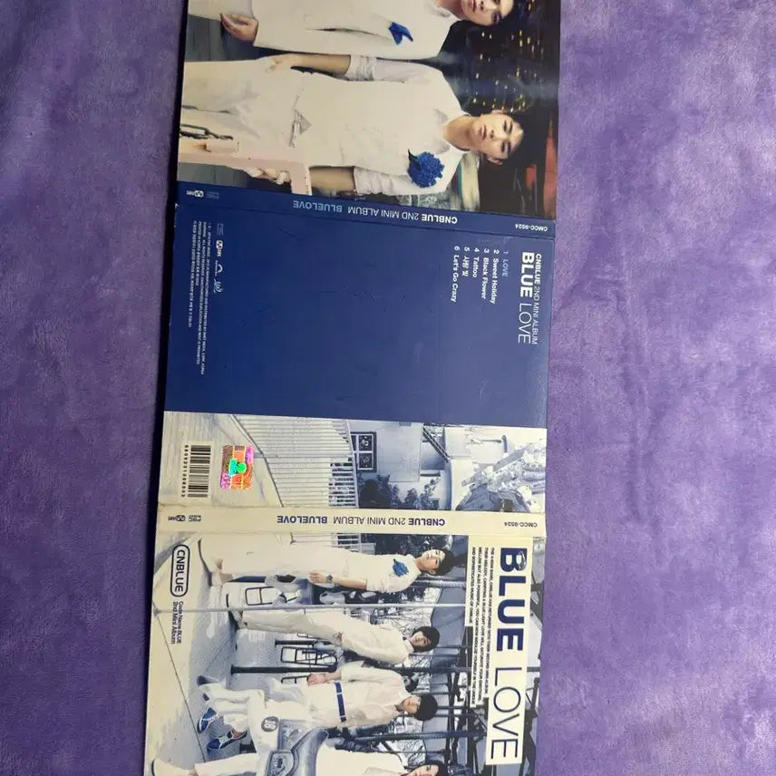 [BUNJANG] CNBLUE Mini 2nd Album BLUE LOVE CD (New Old Stock) / 미사용 새 상품 씨엔블루 미니 2집 BLUE LOVE CD 판매합니다