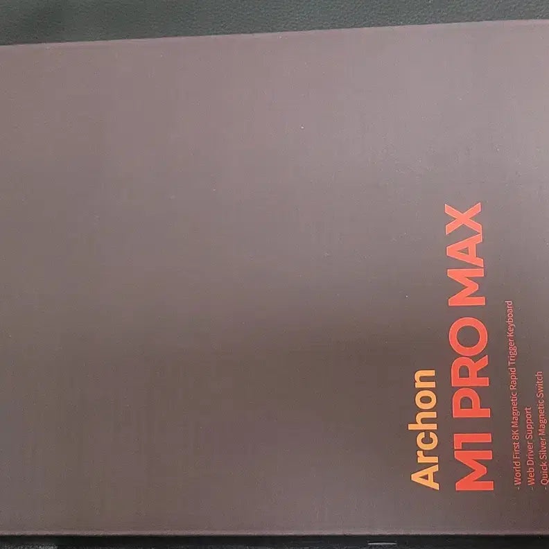 [SOLD OUT] 아콘 m1 pro max 8k 래피드트리거 저소음 퀵실버축
