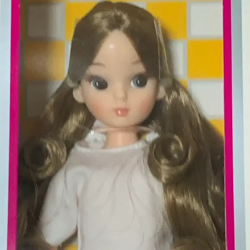 [BUNJANG] Castlica Reissue Rika Brown Hair Doll / 캐슬리카 복각리카 브라운 헤어