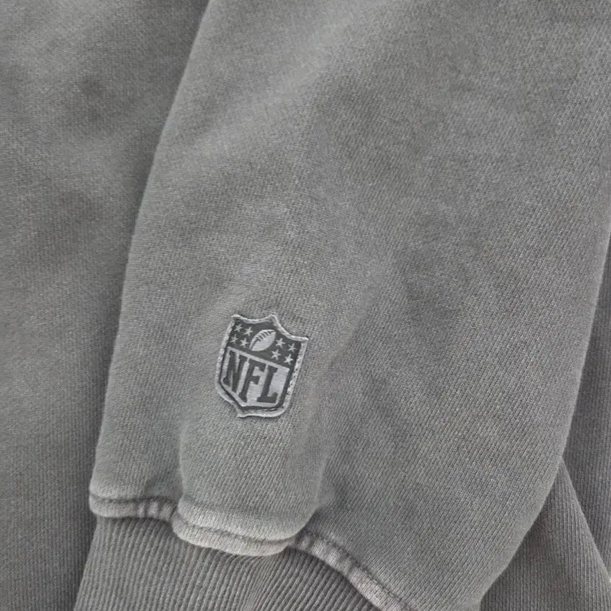 [BUNJANG] NFL Big Logo Pigment Washing Sweatshirt / NFL 빅로고 피그먼트 워싱 맨투맨