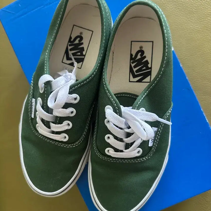 [BUNJANG] Vans Green Sneakers / 반스 스니커즈