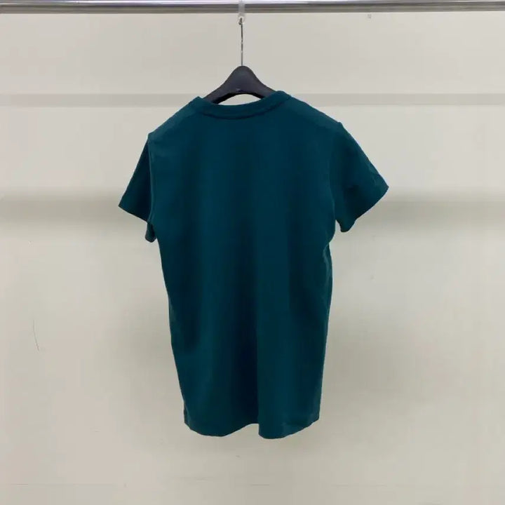 [BUNJANG] Uniqlo Blue Round Neck Short Sleeve T-Shirt (M) / [유니클로] 청색 쫀쫀한  라운드넥 반팔티 ( M사이즈)