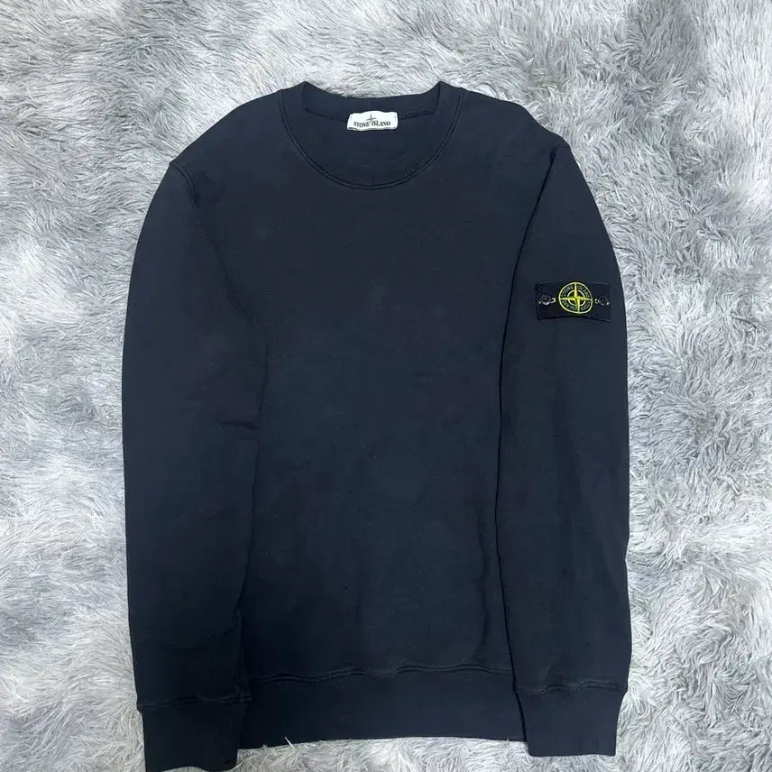 [BUNJANG] Stone Island Black Sweatshirt XL / [XL size] 스톤아일랜드 블랙 맨투맨