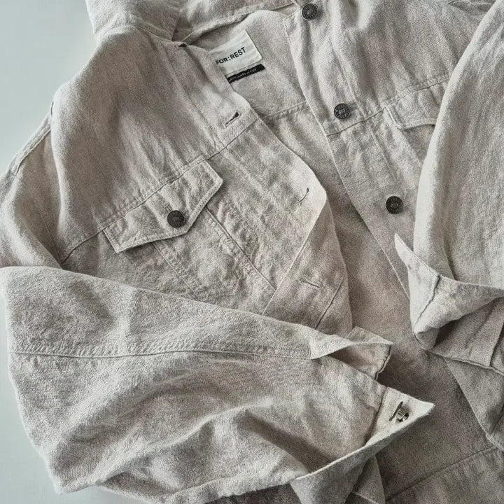 [BUNJANG] FOR:REST Linen Jacket / FOR:REST 고퀄) 린넨자켓