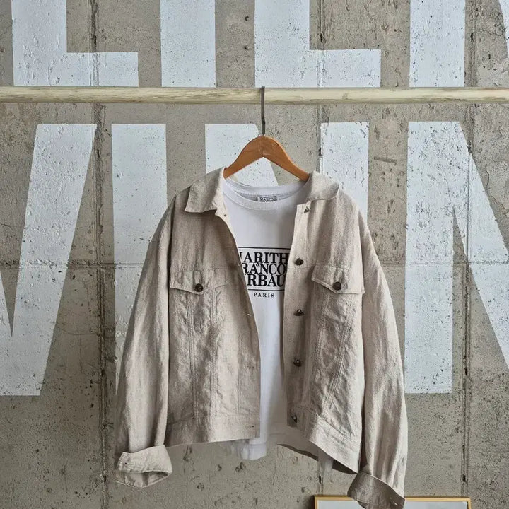[BUNJANG] FOR:REST Linen Jacket / FOR:REST 고퀄) 린넨자켓