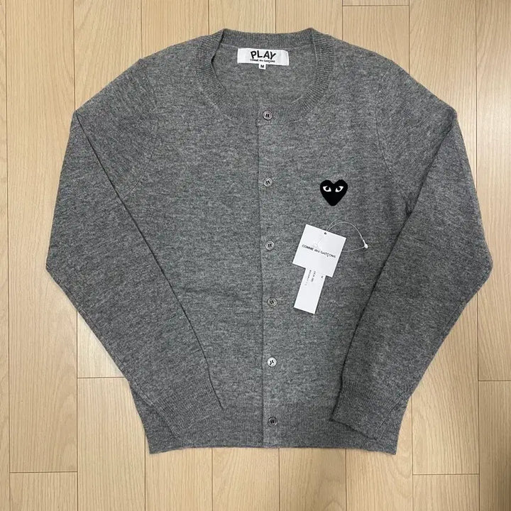 [BUNJANG] Comme des Garçons Black Badge Cardigan Grey Women&