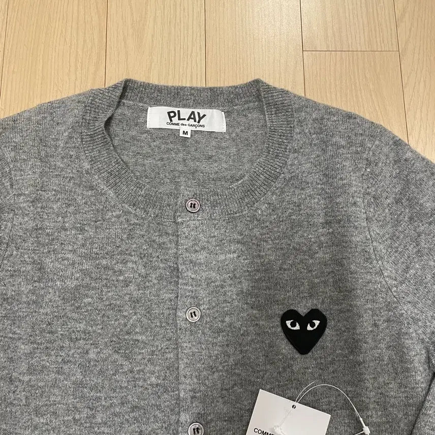 [BUNJANG] Comme des Garçons Black Badge Cardigan Grey Women&