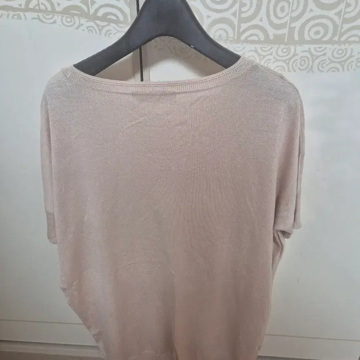 [BUNJANG] LIST Short-Sleeve Knit T-Shirt Oversized Fit / 리스트 반팔 니트 티셔츠 오버핏