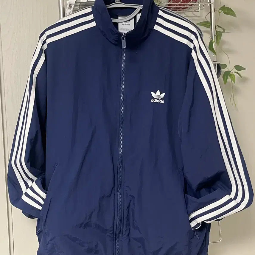 [BUNJANG] Adidas Woven Firebird Tracktop Jacket Navy / 아디다스 우븐 파이어버드 트랙탑 자켓