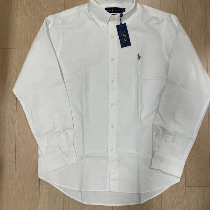 [BUNJANG] Polo Ralph Lauren Pony Logo Shirt White L / [새제품] 폴로 랄프로렌 Ralph Lauren 포니로고 셔츠 화이트 L