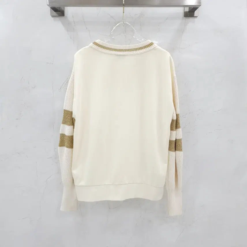 [BUNJANG] Moncler Logo Embroidered Knit Sweater / S / 몽클레어 로고 자수 니트 E10938063200