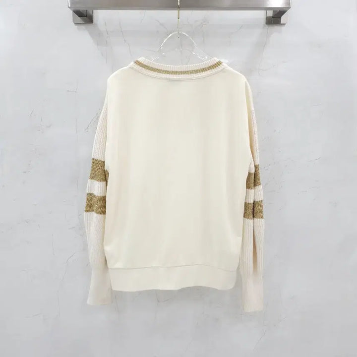 [BUNJANG] Moncler Logo Embroidered Knit Sweater / S / 몽클레어 로고 자수 니트 E10938063200