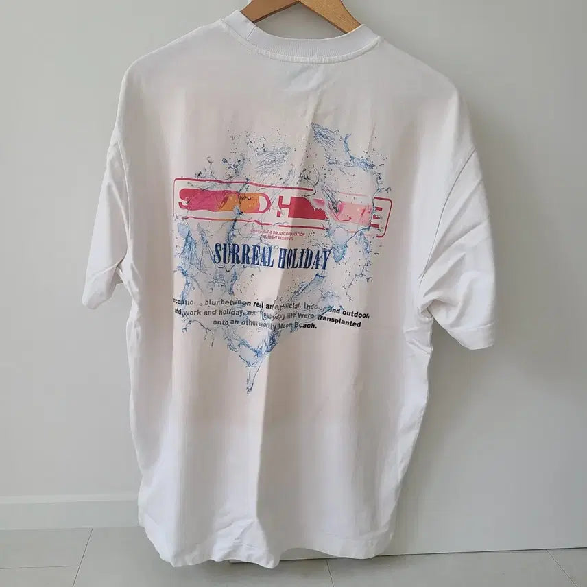 [BUNJANG] Solid Homme Samdasoo Short Sleeve T-Shirt Size 48 / 솔리드옴므 삼다수 반팔 48