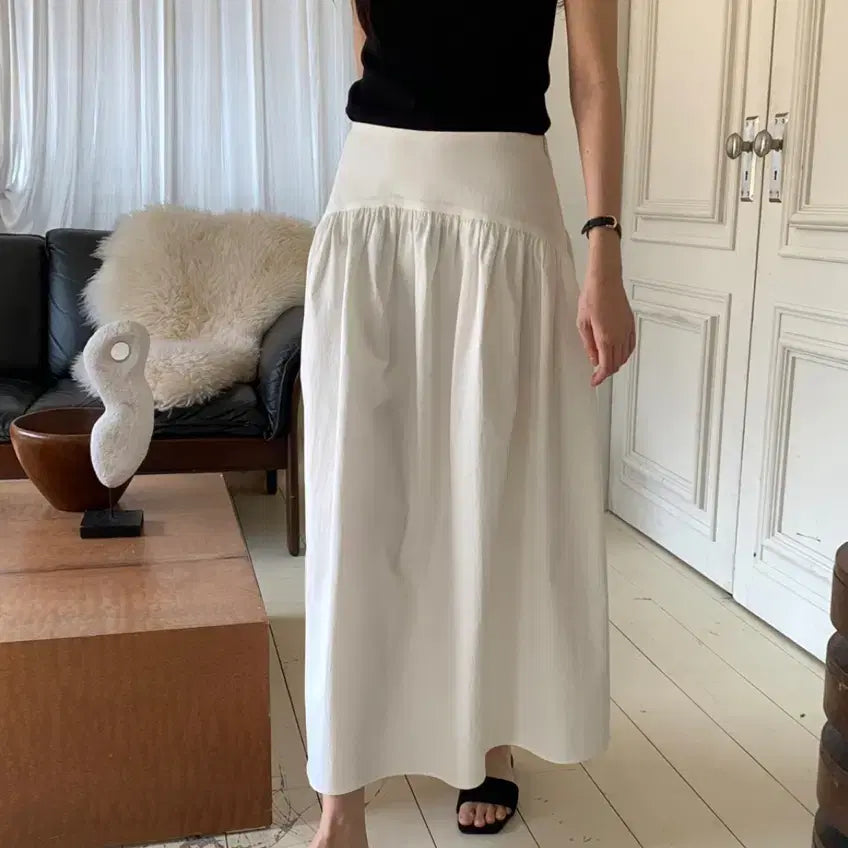 [BUNJANG] Veryiu Lufy Skirt Ivory Size S / 베리유 러피 스커트 S