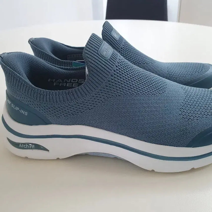 [BUNJANG] Skechers Go Walk Slip-Ins Shoes Blue / 스케쳐스 고워크 슬립인스 250 새상품