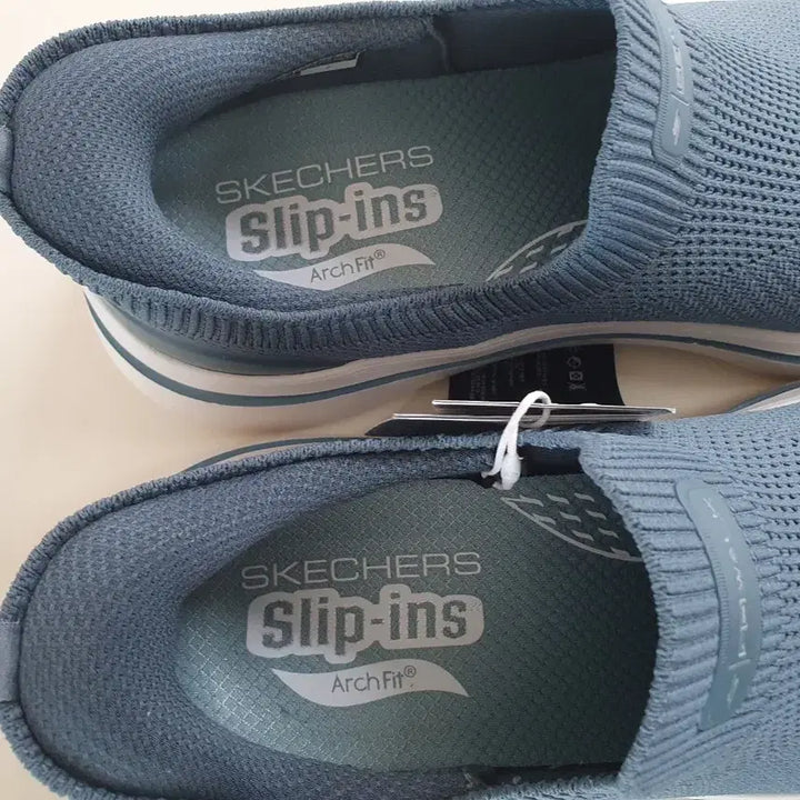 [BUNJANG] Skechers Go Walk Slip-Ins Shoes Blue / 스케쳐스 고워크 슬립인스 250 새상품