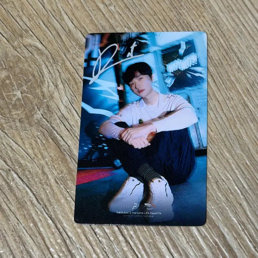 [BUNJANG] Hanwha Life Esports Peanut Photocard Han Wang-ho / 한화생명e스포츠 피넛 포카 포토카드 한왕호 hle