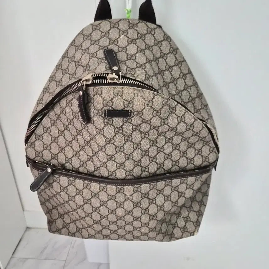 [BUNJANG] Gucci Leather Backpack / 구찌백팩.정품.명품가방.구찌크로스.구찌가방