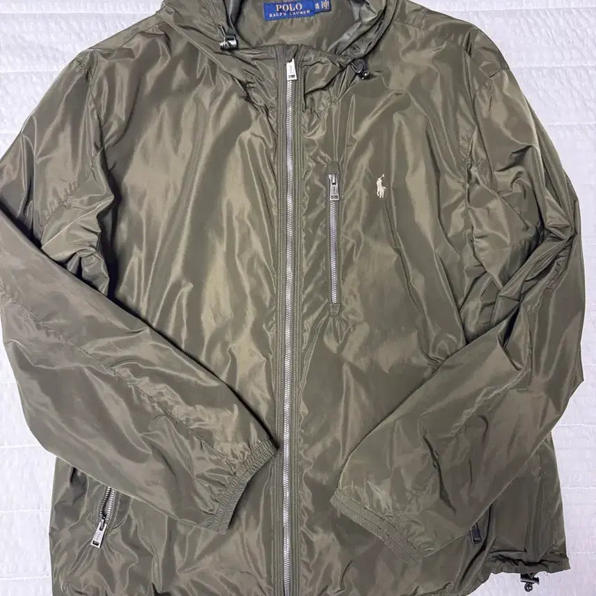 [BUNJANG] Polo Ralph Lauren Windbreaker Khaki XL / 폴로 랄프로렌 윈드브레이커 카키 XL