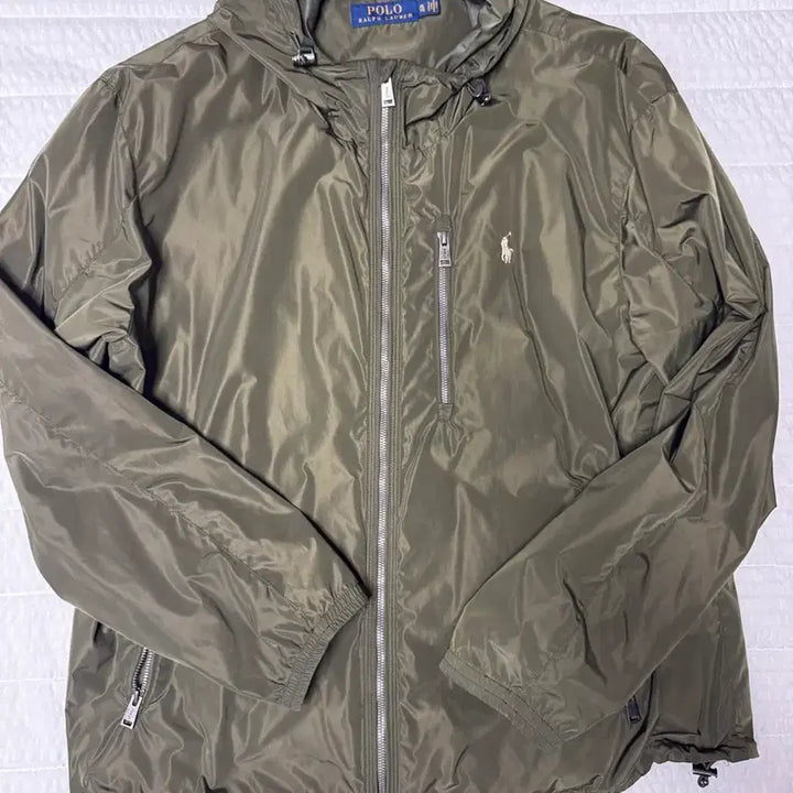 [BUNJANG] Polo Ralph Lauren Windbreaker Khaki XL / 폴로 랄프로렌 윈드브레이커 카키 XL
