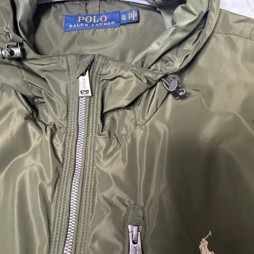 [BUNJANG] Polo Ralph Lauren Windbreaker Khaki XL / 폴로 랄프로렌 윈드브레이커 카키 XL