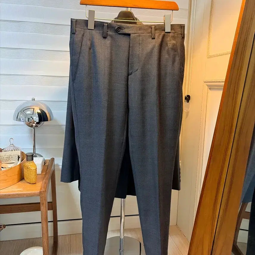 [BUNJANG] Fottongarment Bespoke Double Suit Loro Piana Super Wool 130s Grey / 포튼가먼트 최고급맞춤복 이태리 로로피아나 더블수트(정장) 그레