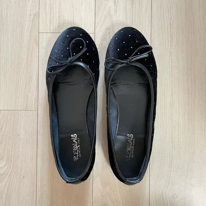 [BUNJANG] Repetto Requins Velvet Ballet Flats / 흐꺙 requins 벨벳 플랫(검정)