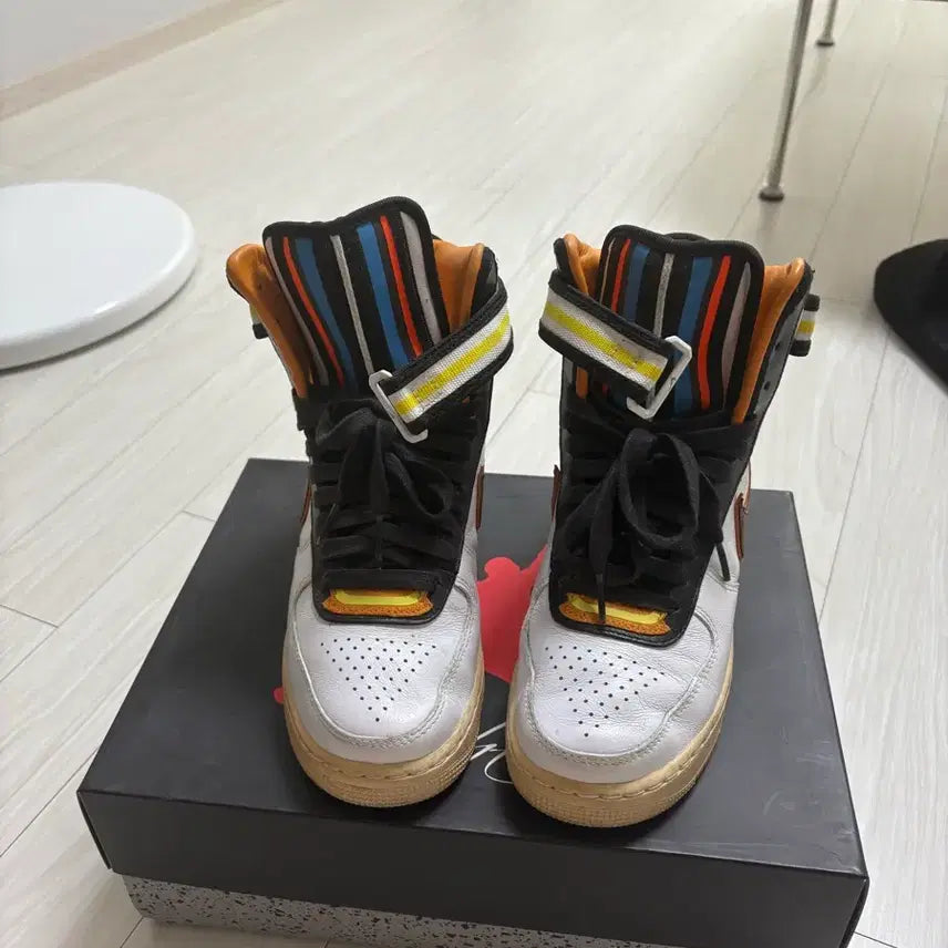 [BUNJANG] Nike x Riccardo Tisci Air Force 1 High White / 나이키 리카르도 티시 에어포스1 하이 흰색
