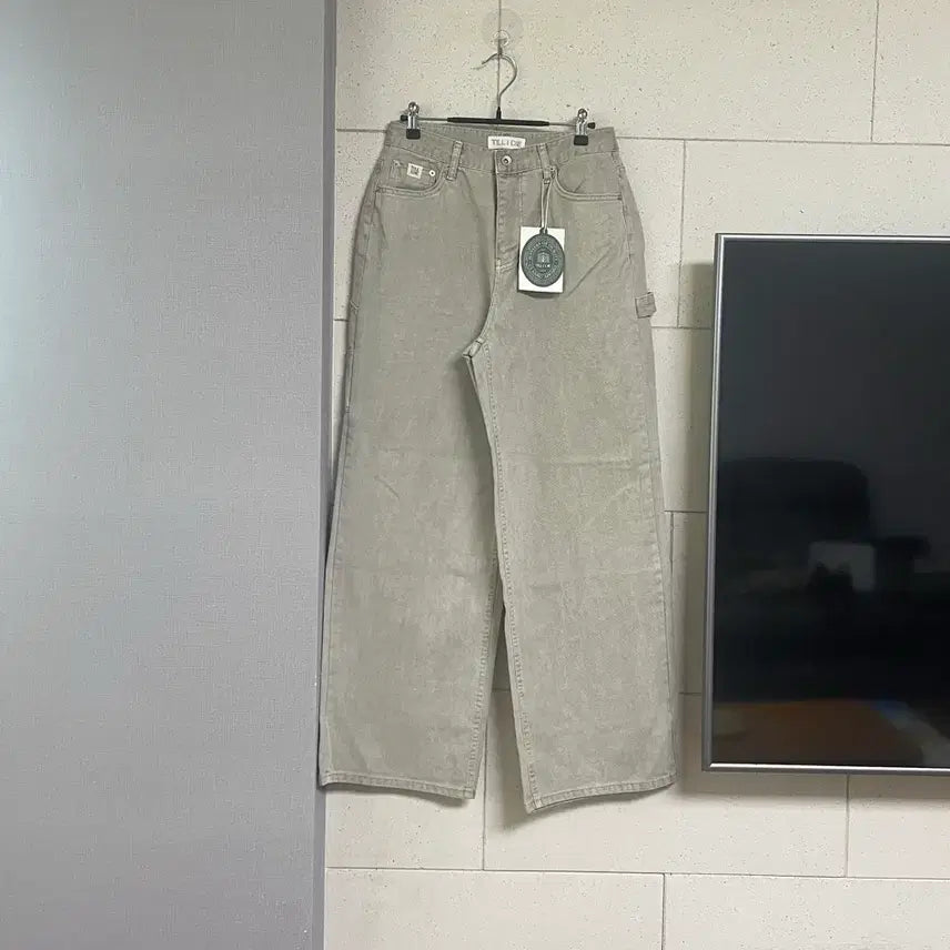 [BUNJANG] Till I Die Cargo Pigment Denim Pants Beige / 틸아이다이 카고 피그먼트 데님 팬츠 베이지 (M)새상품