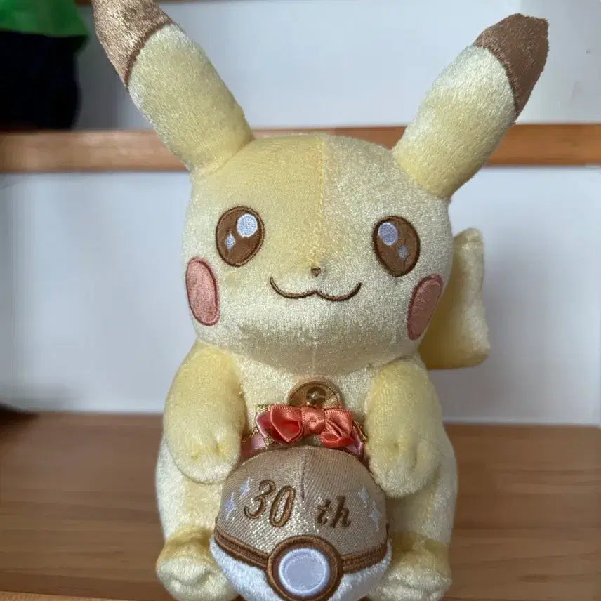 [BUNJANG] Pokemon 30th Anniversary Pikachu Plush / 포켓몬 30주년 봉제 피카츄 판매합니다.