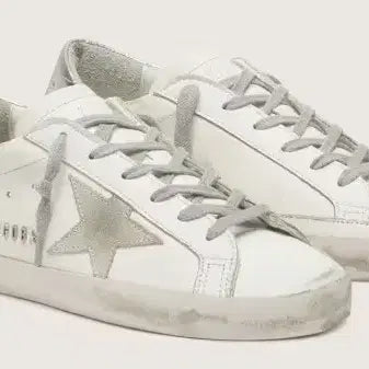 [BUNJANG] Golden Goose Superstar Sneakers White Silver / 거의새거) 골든구스 슈퍼스타 화이트 실버 스니커즈