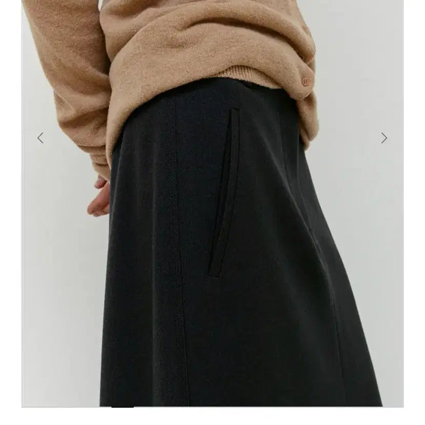 [BUNJANG] Reiss Tessa Skirt Charcoal 38 / [새상품] 르917 테사스커트 차콜 38