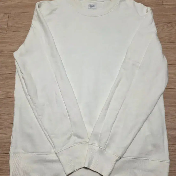 [BUNJANG] CP Company Sweatshirt Ivory / CP컴퍼니 맨투맨 아이보리