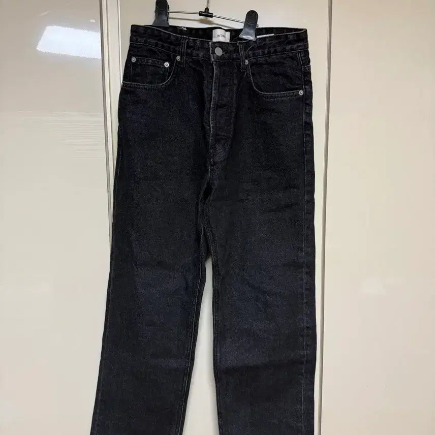[BUNJANG] IN THE ROW Black Denim Jeans / 인더로우 흑청바지