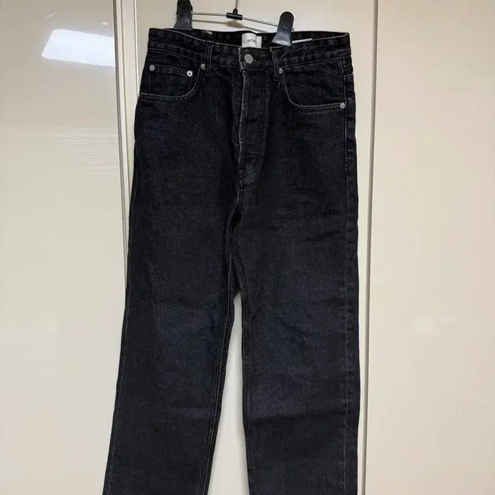 [BUNJANG] IN THE ROW Black Denim Jeans / 인더로우 흑청바지