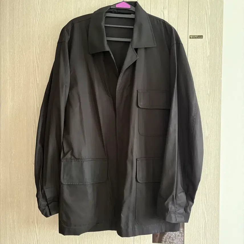 [BUNJANG] Uniqlo U Hunting Jacket Black Large / 유니클로U 헌팅 자켓