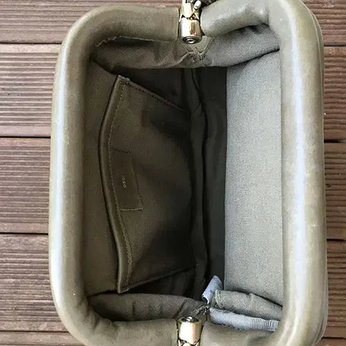 [BUNJANG] OSOI Khaki Genuine Leather Tote Bag / OSOI/국산/천연가죽/새거수준