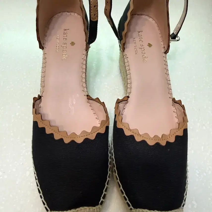 [BUNJANG] Kate Spade Navy Wedge Sandals (US Size 7) / 케이트 스페이드 웨지샌들 245