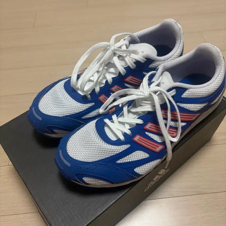 [BUNJANG] Adidas Adizero PR Collegiate Royal Bright Red Sneakers / [265] 아디다스 아디제로PR 컬리지에이트 로얄 브라이트 레드