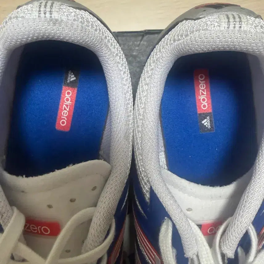 [BUNJANG] Adidas Adizero PR Collegiate Royal Bright Red Sneakers / [265] 아디다스 아디제로PR 컬리지에이트 로얄 브라이트 레드