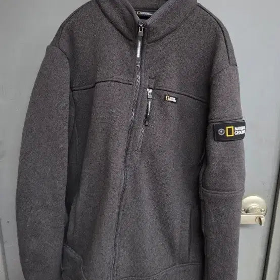 [BUNJANG] National Geographic Fleece Jacket / 내셔널지오그래픽 기모 플리스 자켓