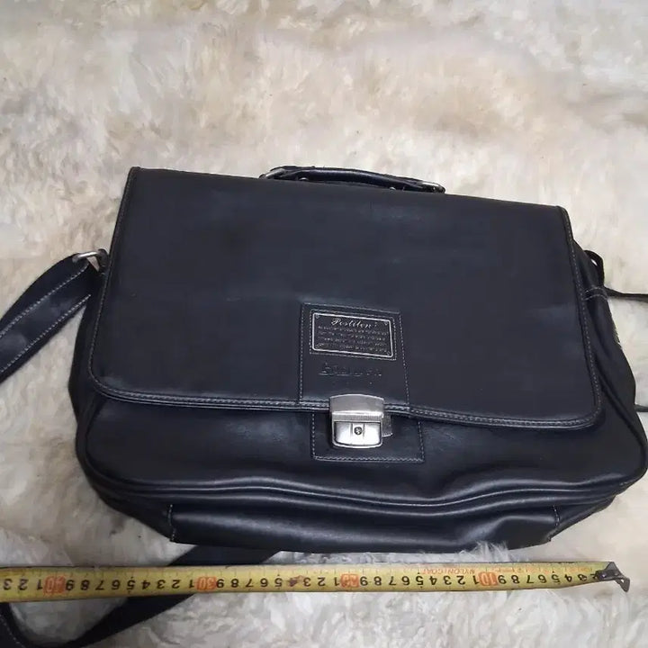 [BUNJANG] Hazzys Black Briefcase / 헤지스 블랙 서류 가방