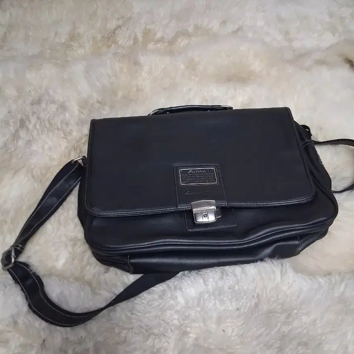 [BUNJANG] Hazzys Black Briefcase / 헤지스 블랙 서류 가방