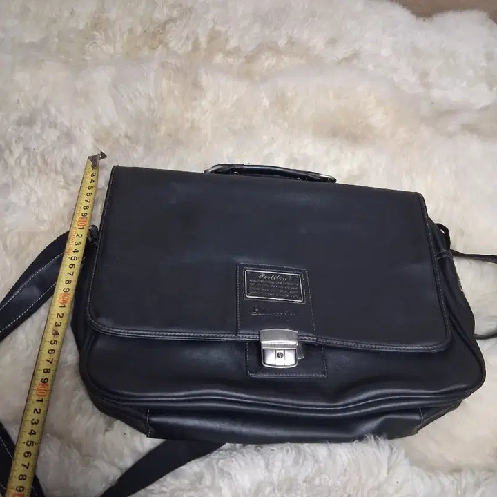 [BUNJANG] Hazzys Black Briefcase / 헤지스 블랙 서류 가방