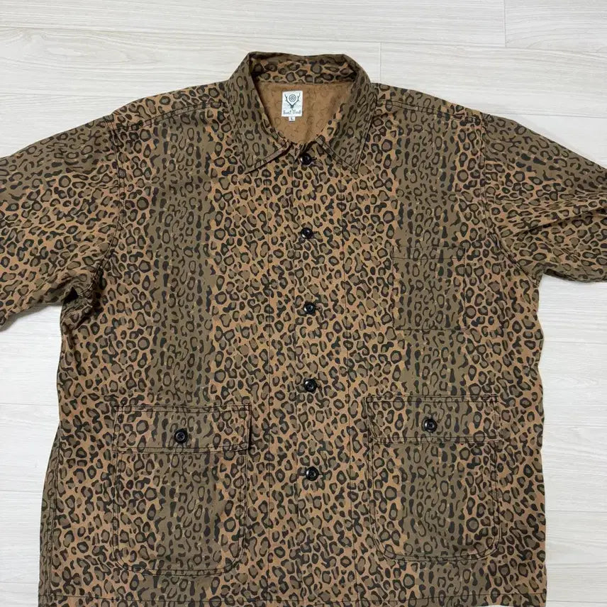 [BUNJANG] Soth2 West8 Leo Print Jacket / 남이서팔 레오파드 자켓 soth2 west8