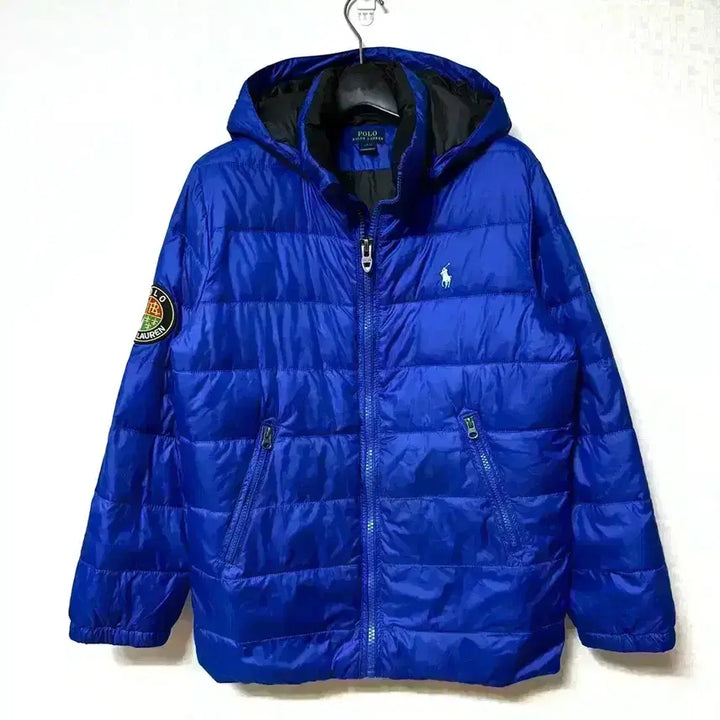 [BUNJANG] Polo Ralph Lauren Padded Zip-Up Jacket Blue / [S,90]폴로랄프로렌 패딩 집업 자켓 블루