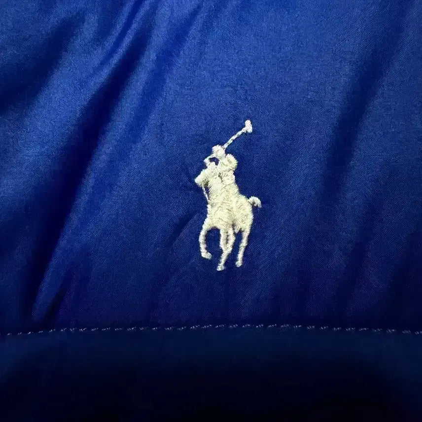 [BUNJANG] Polo Ralph Lauren Padded Zip-Up Jacket Blue / [S,90]폴로랄프로렌 패딩 집업 자켓 블루